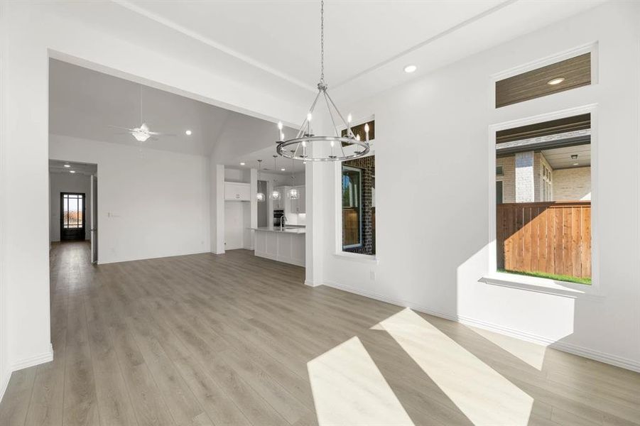 Open Living-Dining Room Open Living-Dining Room