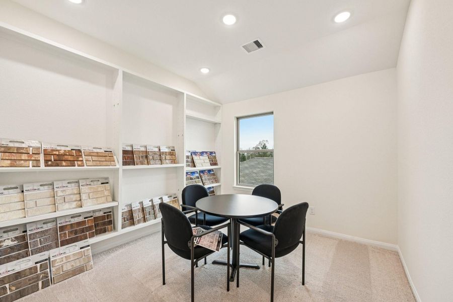 Furnished interior view inside a new home in Meadow Park, Conroe (Image 34).