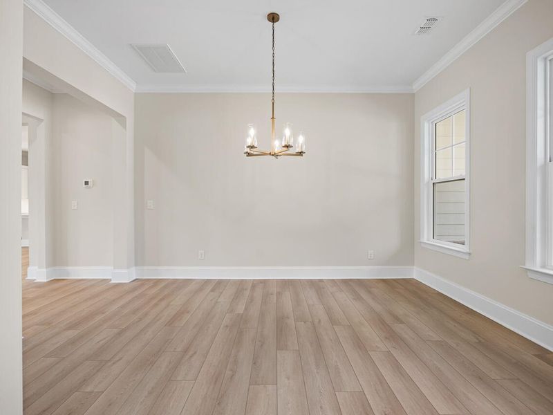 Spacious, unfurnished interior of a new home in Rockport, Wake Forest (Image 23).