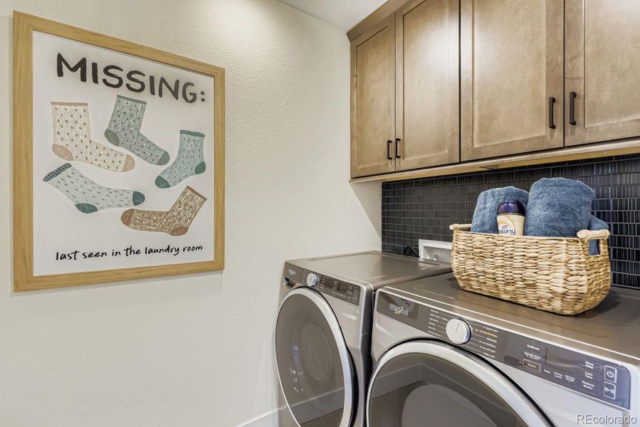 Photos of model home. Come stop in to see home almost completed!