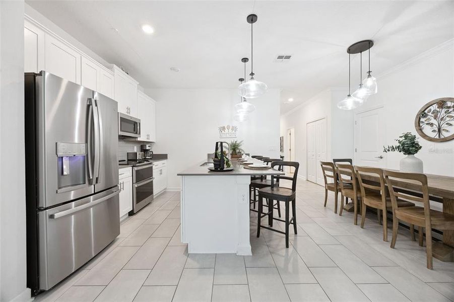 Furnished interior view inside a new home in , Kissimmee (Image 33).