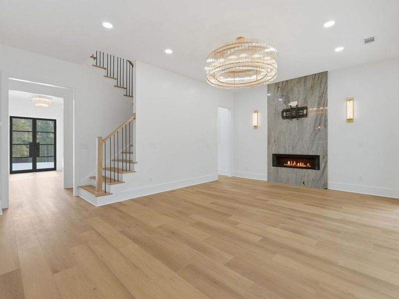 Spacious, unfurnished interior of a new home in , Canton (Image 27).