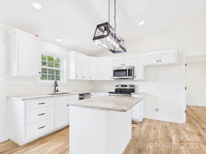 Furnished interior view inside a new home in , Connelly Springs (Image 7).