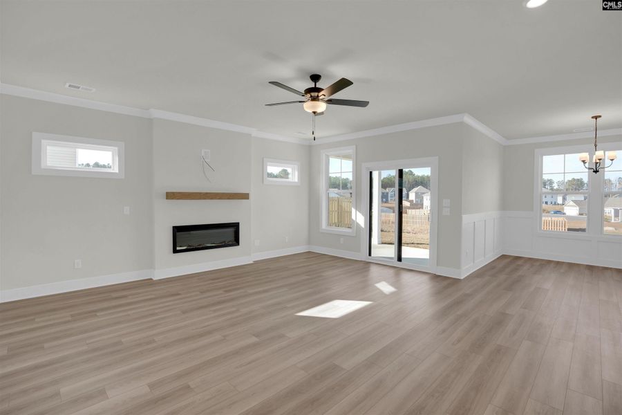 Spacious, unfurnished interior of a new home in Old Charleston Acres, Pelion (Image 15).
