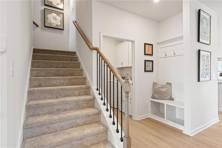 Furnished interior view inside a new home in Capstone Estates, Chattanooga (Image 4).