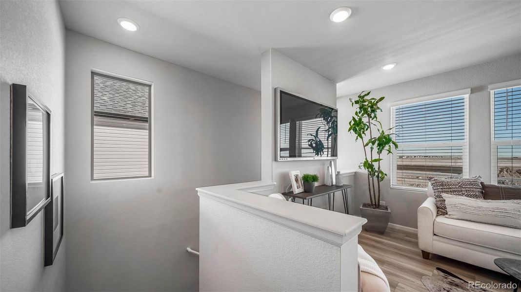 Furnished interior view inside a new home in Muegge Farms, Bennett (Image 6).