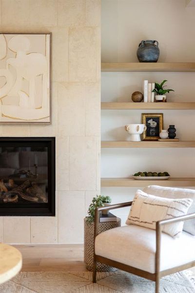 Furnished interior view inside a new home in Dove Station, Grapevine (Image 26).