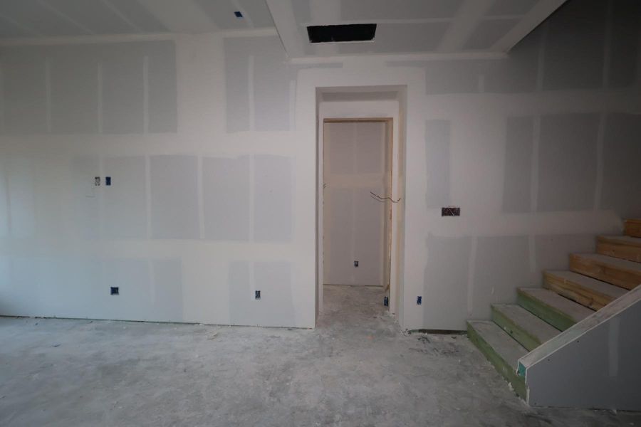 In-progress construction of a new home in ARTAVIA 45' Homesites, Conroe, TX (Image 8).