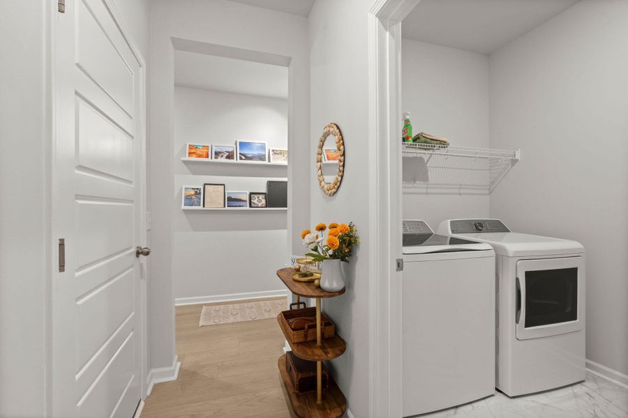 Furnished interior view inside a new home in Horizons at Summers Corner | 55+: The Legends, Summerville (Image 16).