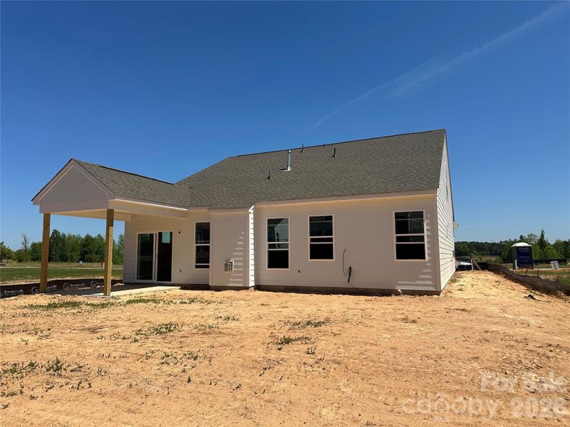 Construction progress on Homesite 336
