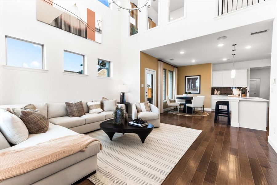Furnished interior view inside a new home in Elevon, Lavon (Image 16).