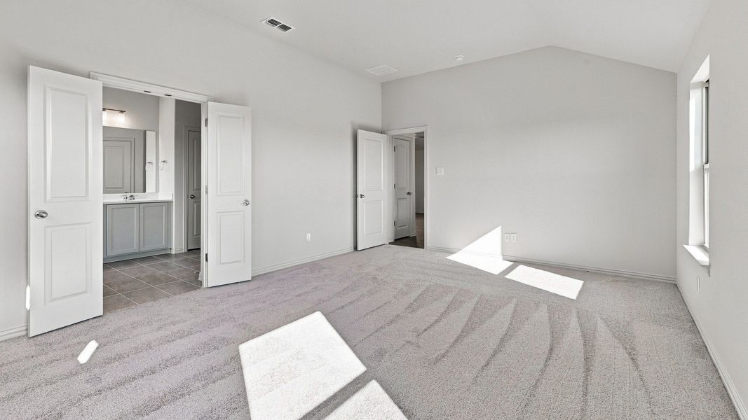 Furnished interior view inside a new home in The Oaks, Red Oak (Image 31).