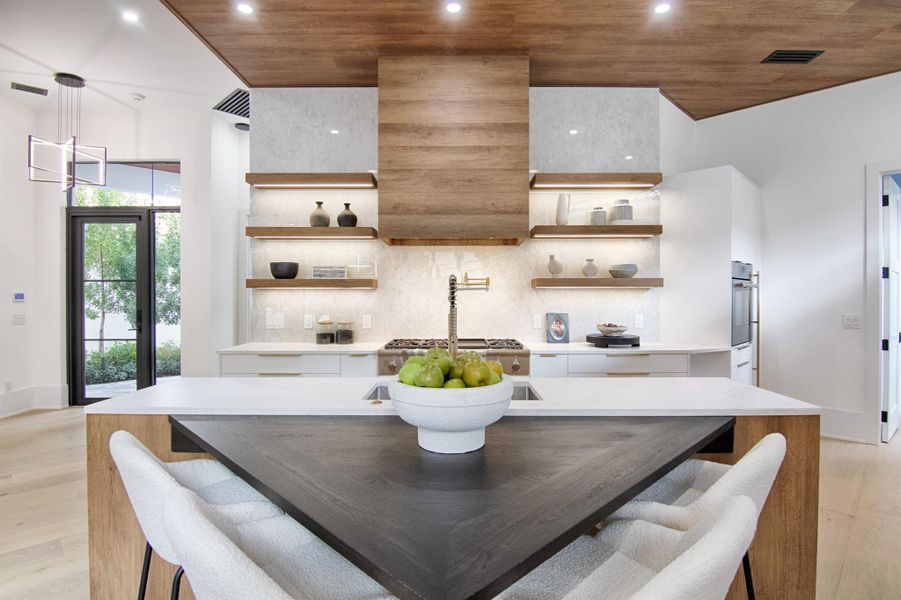 Furnished interior view inside a new home in , Wellington (Image 54).