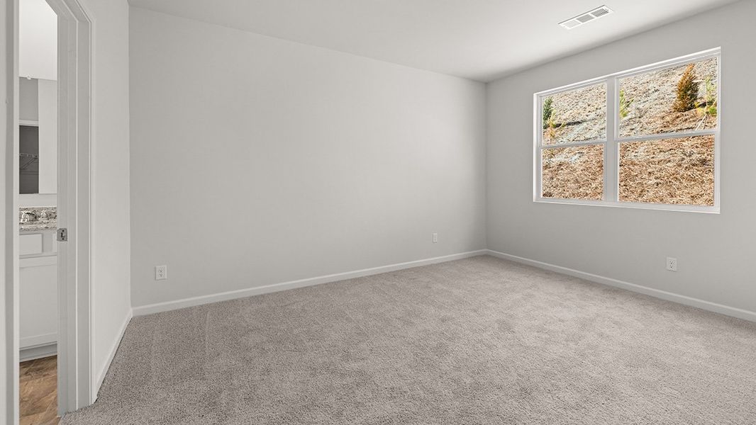 Representative unfurnished interior of a home built from the Cali by D.R. Horton in Parkside at Carter Grove, Cartersville (Image 16).