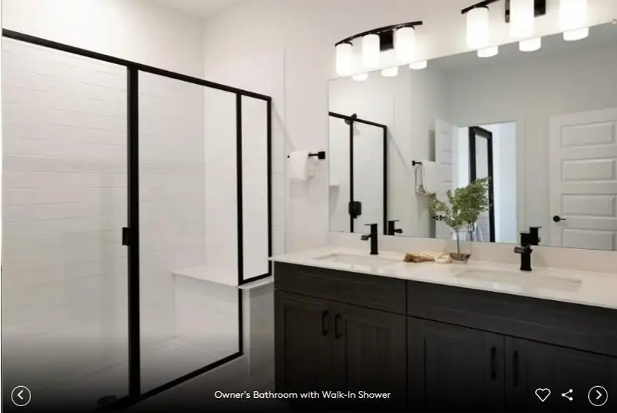 Photo of Pulte model home with same floor plan, not of actual home listed.