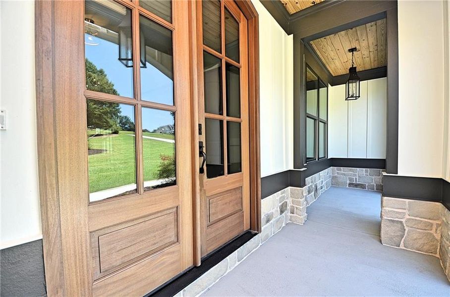 Exterior details and patio area of a home in , Monroe (Image 32). Exterior details and patio area of a home in , Monroe (Image 32).
