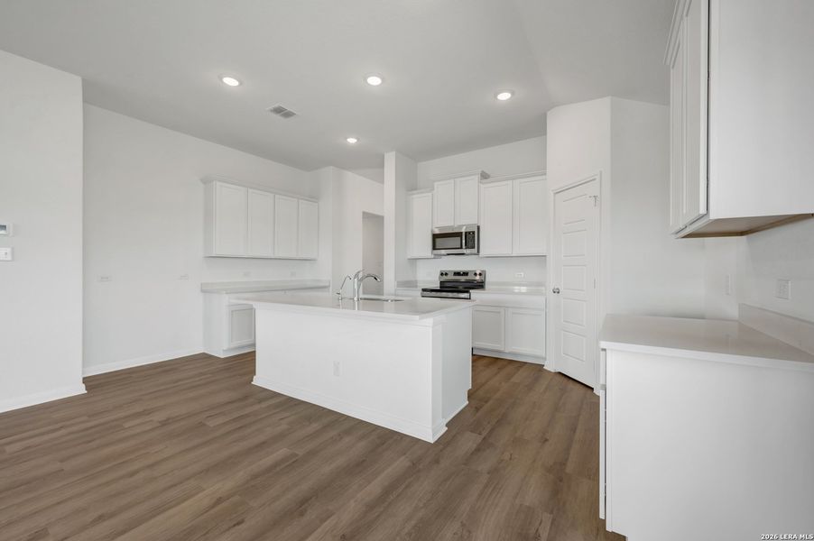 Furnished interior view inside a new home in Greenspoint Heights, Seguin (Image 6).