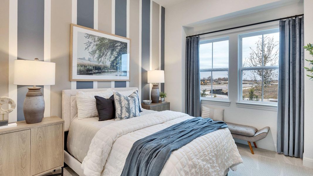 Furnished interior view inside a new home in Preserve at Lakeside Meadows, Pflugerville (Image 21).