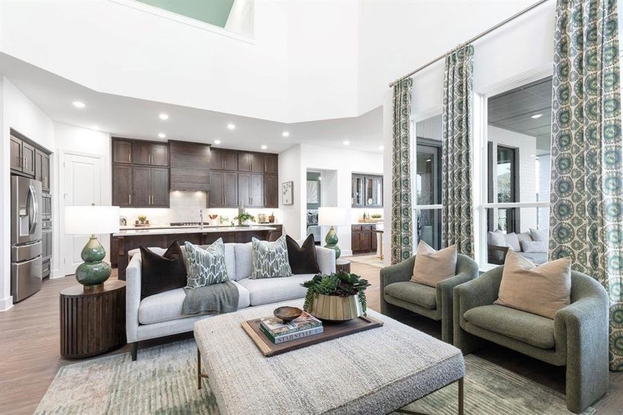 Furnished interior view inside a new home in Wellington, Haslet (Image 8).