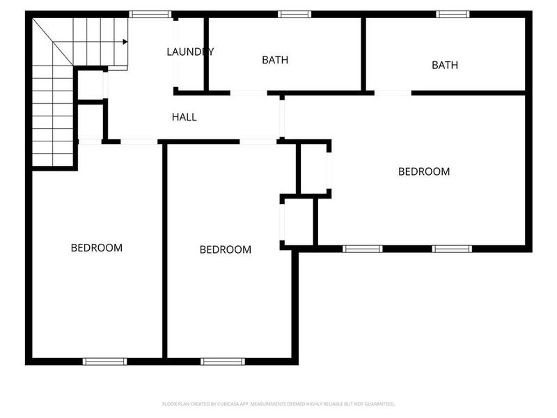 2D floor plan layout of this home in , Jonesboro, GA (Image 5).