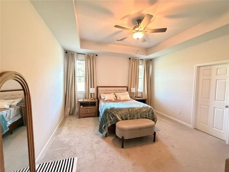 Furnished interior view inside a new home in Wehunt Meadows, Hoschton (Image 19).