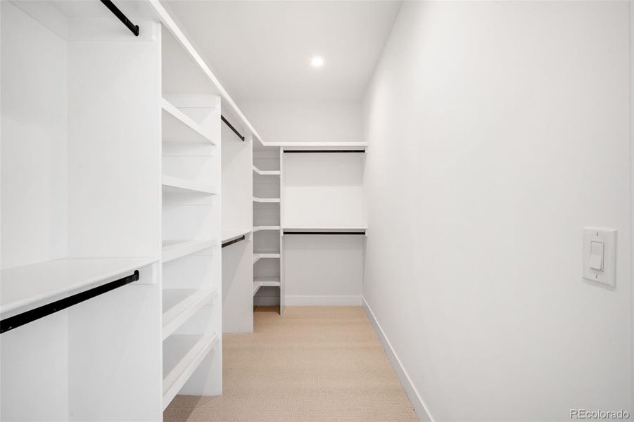 Large custom primary cloest