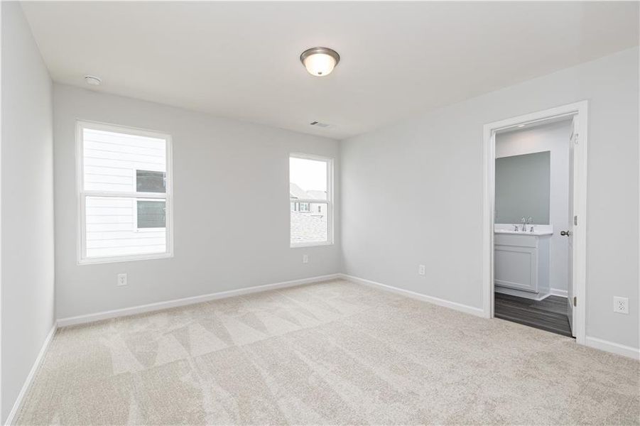 Spacious, unfurnished interior of a new home in , Powder Springs (Image 19). Spacious, unfurnished interior of a new home in , Powder Springs (Image 19).