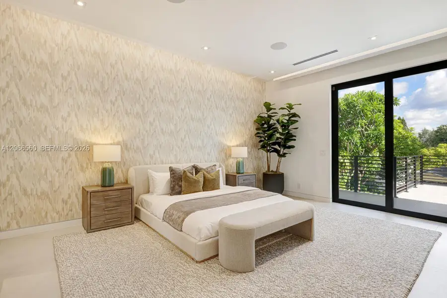 Furnished interior view inside a new home in , Miami (Image 15). Furnished interior view inside a new home in , Miami (Image 15).