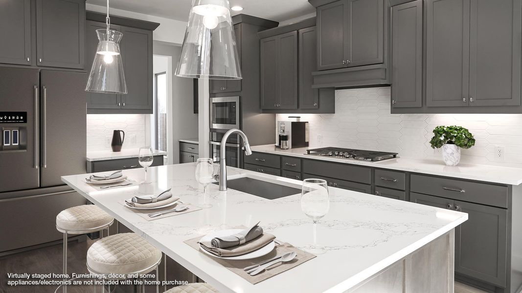 Furnished interior view inside a new home in Juniper Springs, Lockhart (Image 15).