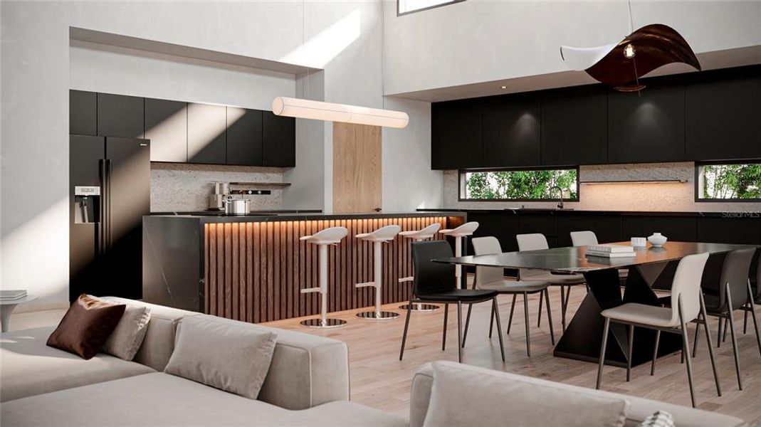 Furnished interior view inside a new home in , Punta Gorda (Image 4).