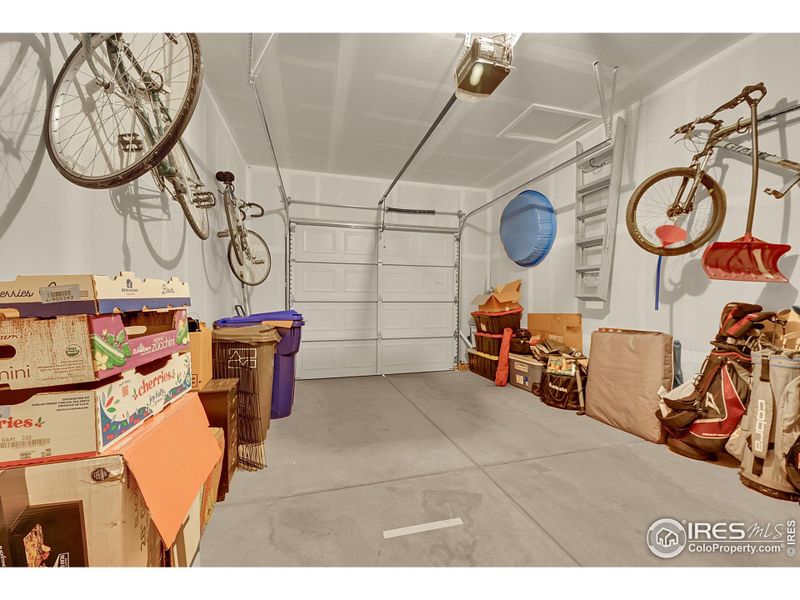 1 car attached garage with direct access to the house