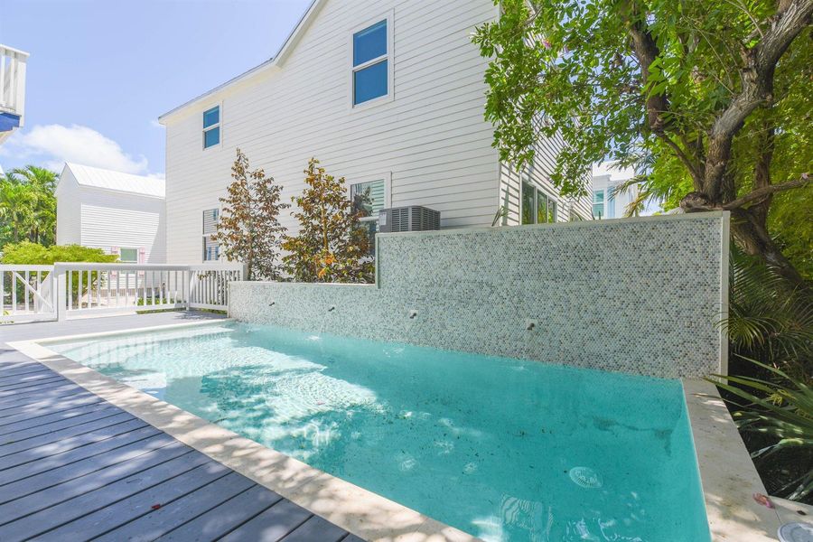 Pool Area with Spacious Decking