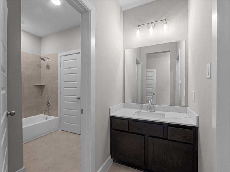 Furnished interior view inside a new home in Kresston, Montgomery (Image 9).