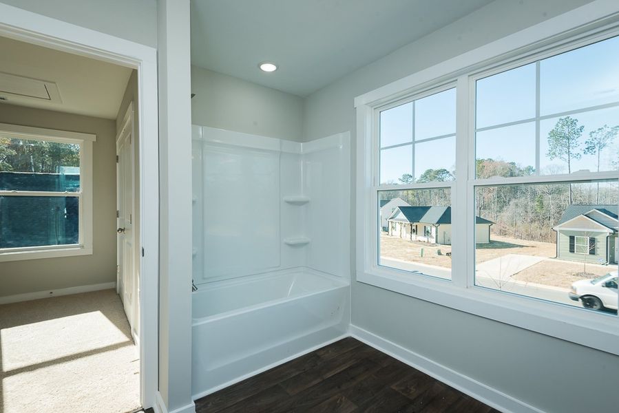Representative furnished interior of a home built from the Thomas by Foundation Home Builders LLC in Pinnix Loop, Burlington (Image 14).