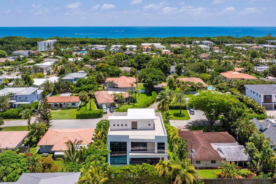 Front exterior of a new home in , Boca Raton, FL, highlighting curb appeal (Image 32). Front exterior of a new home in , Boca Raton, FL, highlighting curb appeal (Image 32).