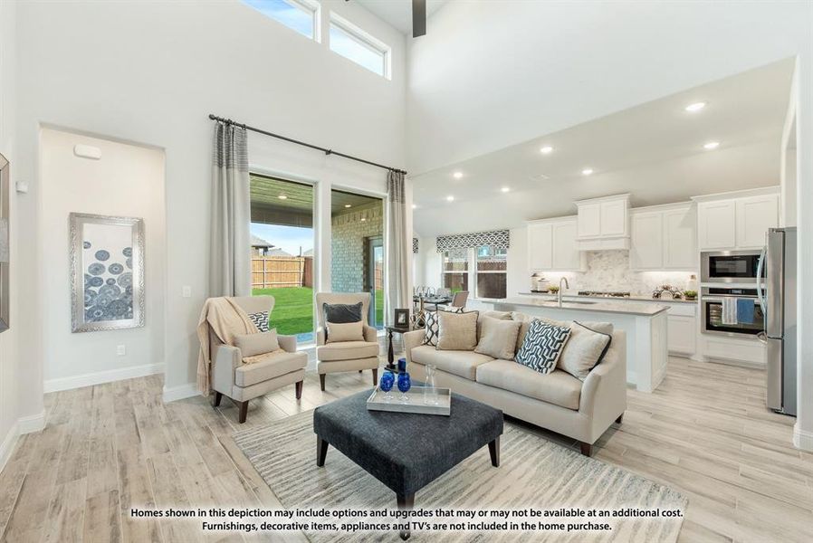 Furnished interior view inside a new home in Maplewood, Glenn Heights (Image 9).