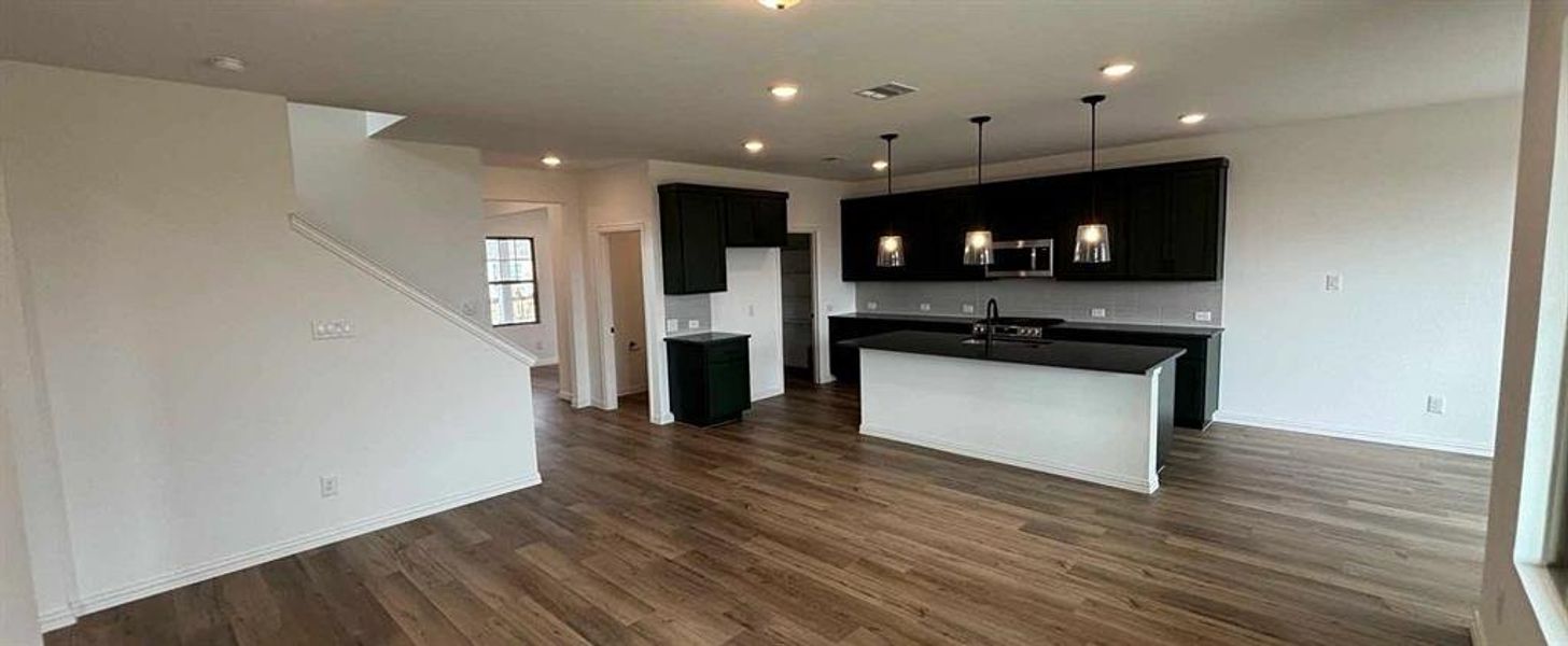 Open Kitchen-Living Room Construction Progress