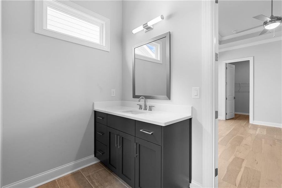 Furnished interior view inside a new home in Promenade at Sawnee Village, Cumming (Image 16). Furnished interior view inside a new home in Promenade at Sawnee Village, Cumming (Image 16).