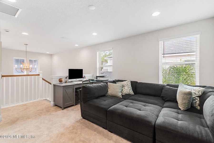 Furnished interior view inside a new home in Reflections at Nocatee, Ponte Vedra (Image 31).