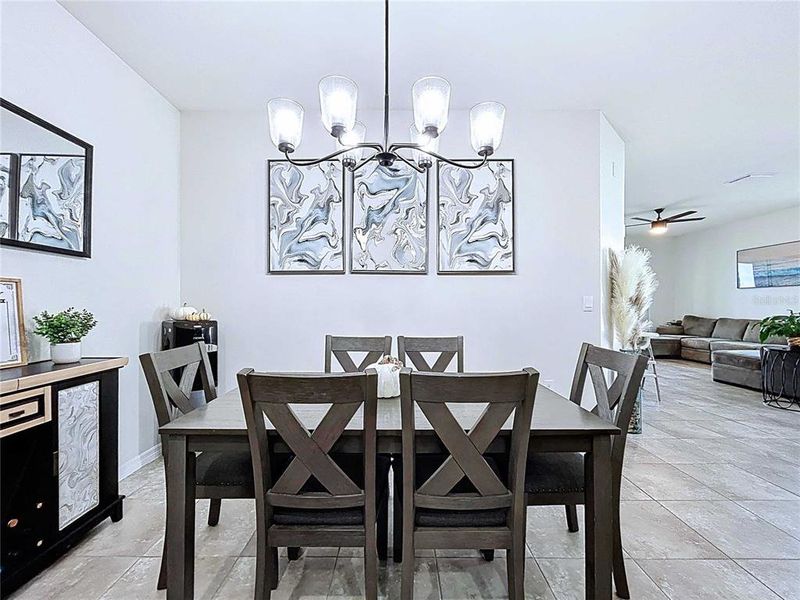 Furnished interior view inside a new home in Mirada, San Antonio (Image 10).