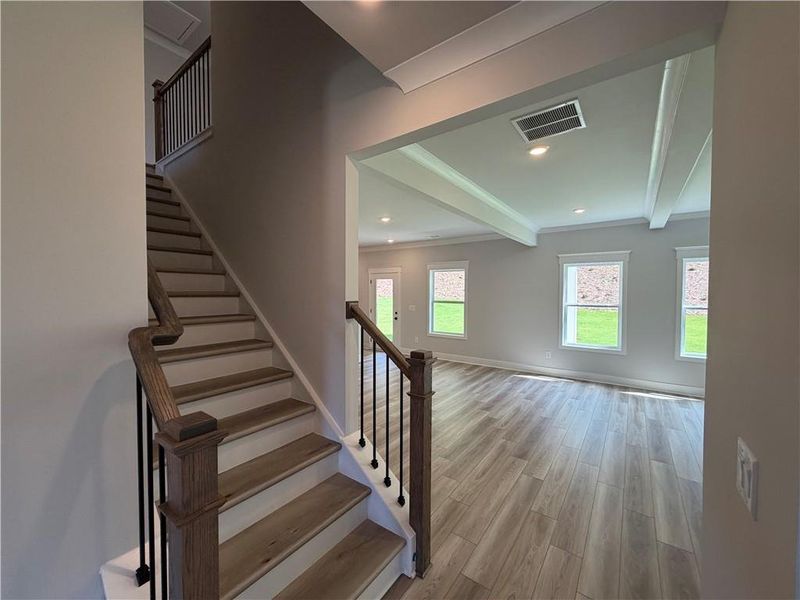 Spacious, unfurnished interior of a new home in Mallard’s Landing, Jefferson (Image 35).