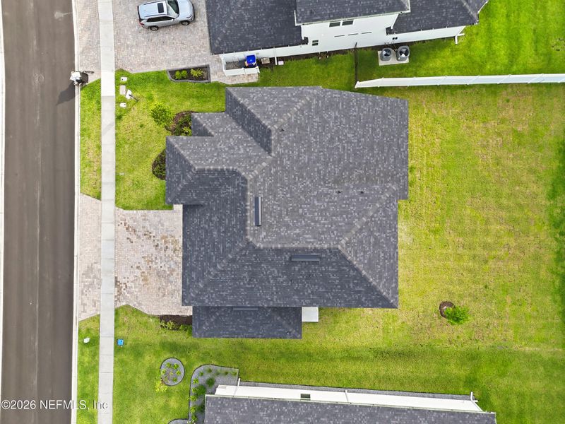 Exterior details and patio area of a home in Silver Landing At Silverleaf, St. Augustine (Image 34).
