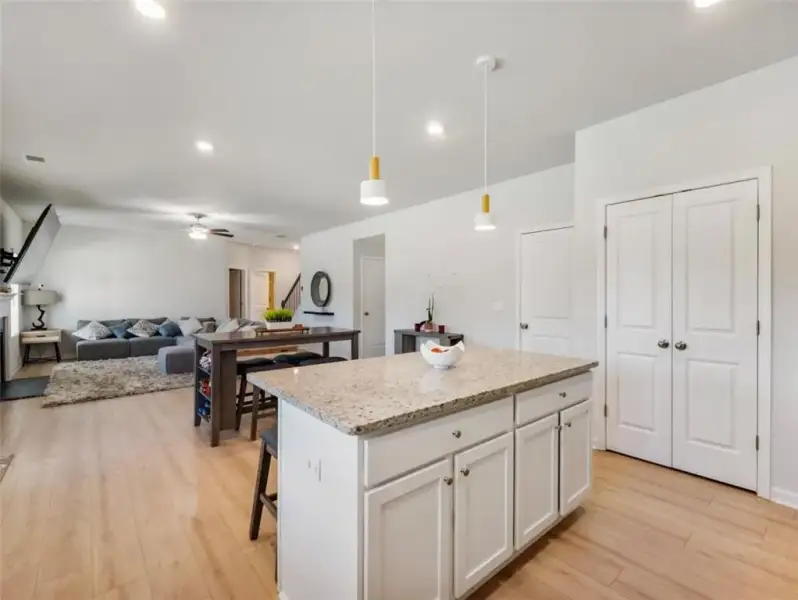 Furnished interior view inside a new home in Joel's Landing, Monroe (Image 34).