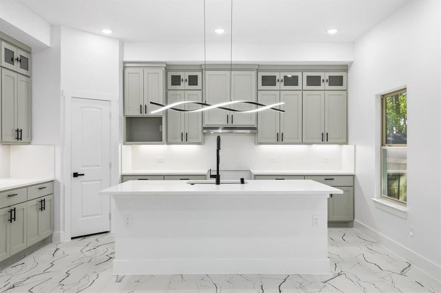 Furnished interior view inside a new home in , Gun Barrel City (Image 8).