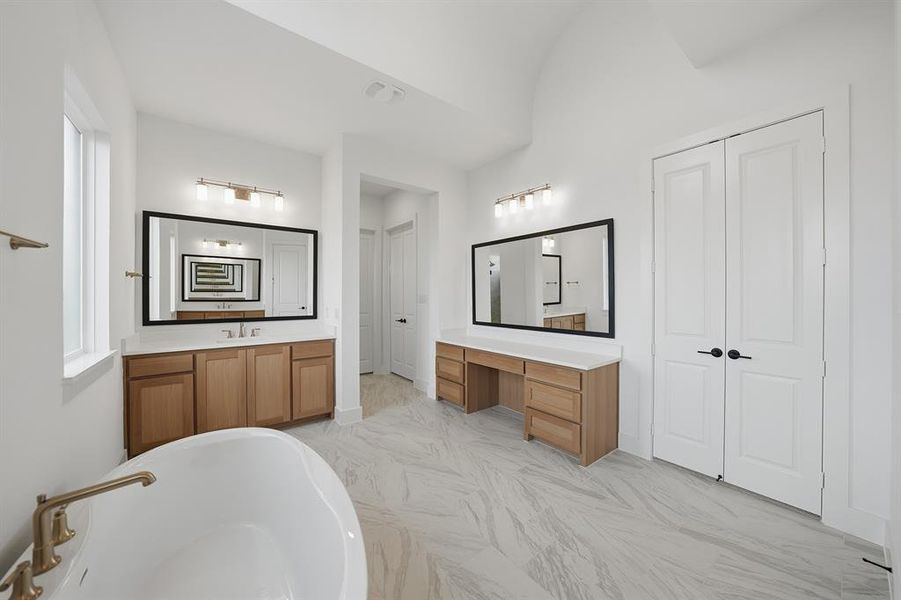 Furnished interior view inside a new home in , Prosper (Image 26). Furnished interior view inside a new home in , Prosper (Image 26).