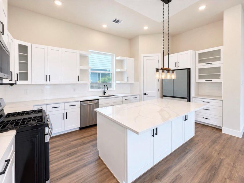 Furnished interior view inside a new home in , Houston (Image 7). Furnished interior view inside a new home in , Houston (Image 7).