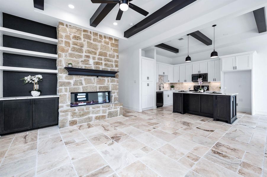 Furnished interior view inside a new home in , Needville (Image 16). Furnished interior view inside a new home in , Needville (Image 16).