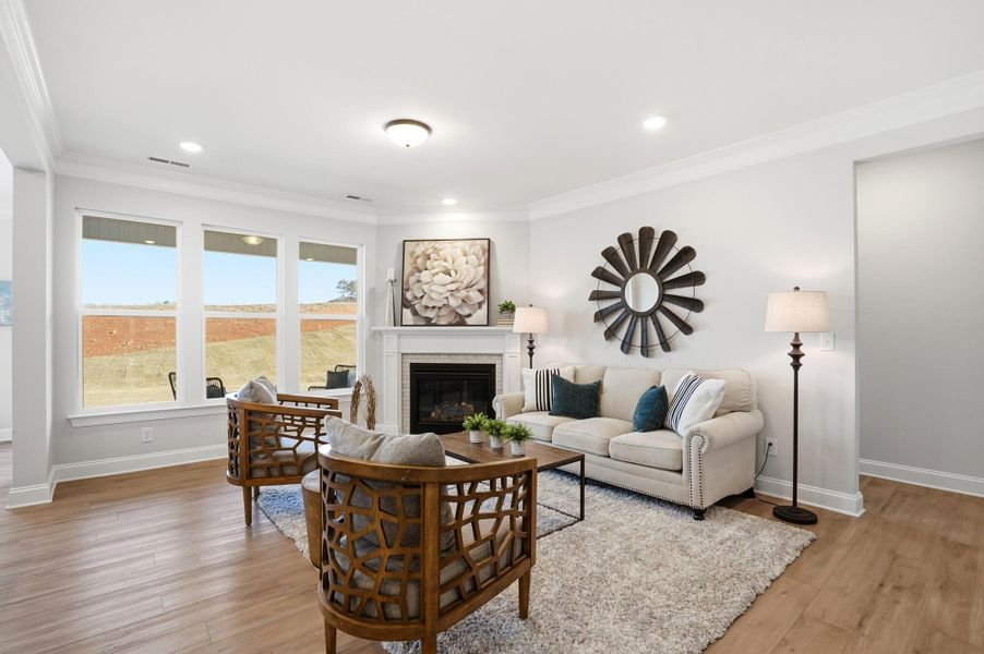 Furnished interior view inside a new home in Carrington, Stanley (Image 9).