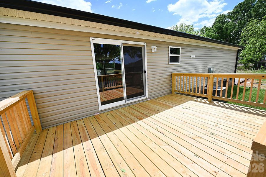 Exterior details and patio area of a home in , Stony Point (Image 22).