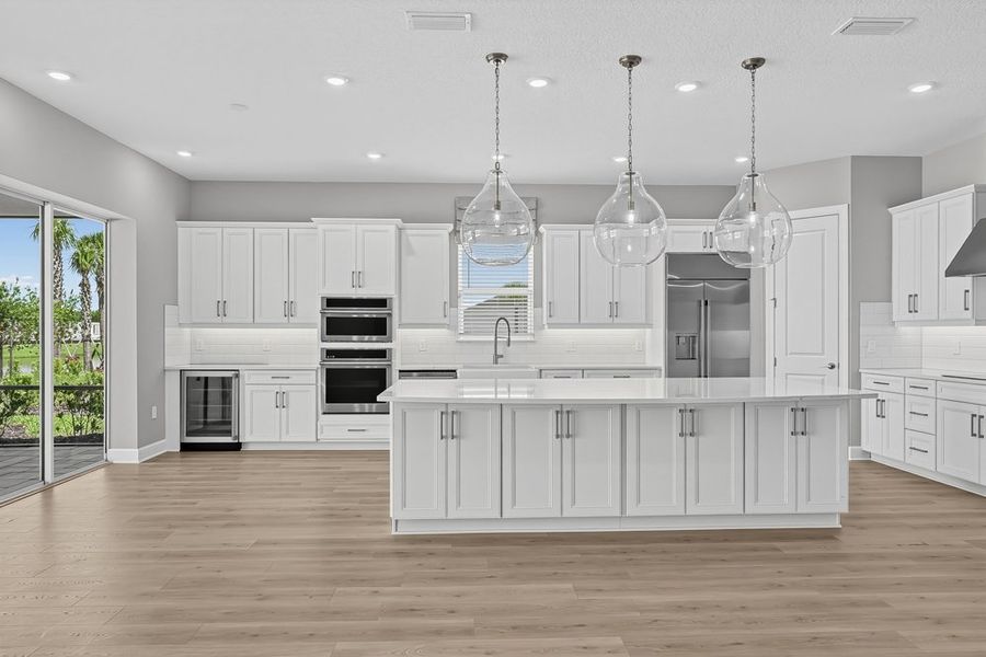 Furnished interior view inside a new home in Westview Community Group Page, Kissimmee (Image 8).